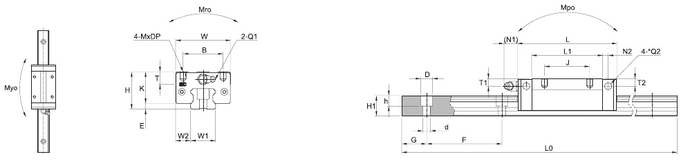 SBI CL CLL CLS – Technische Zeichnung SBI CL CLL CLS – Technische Zeichnung
